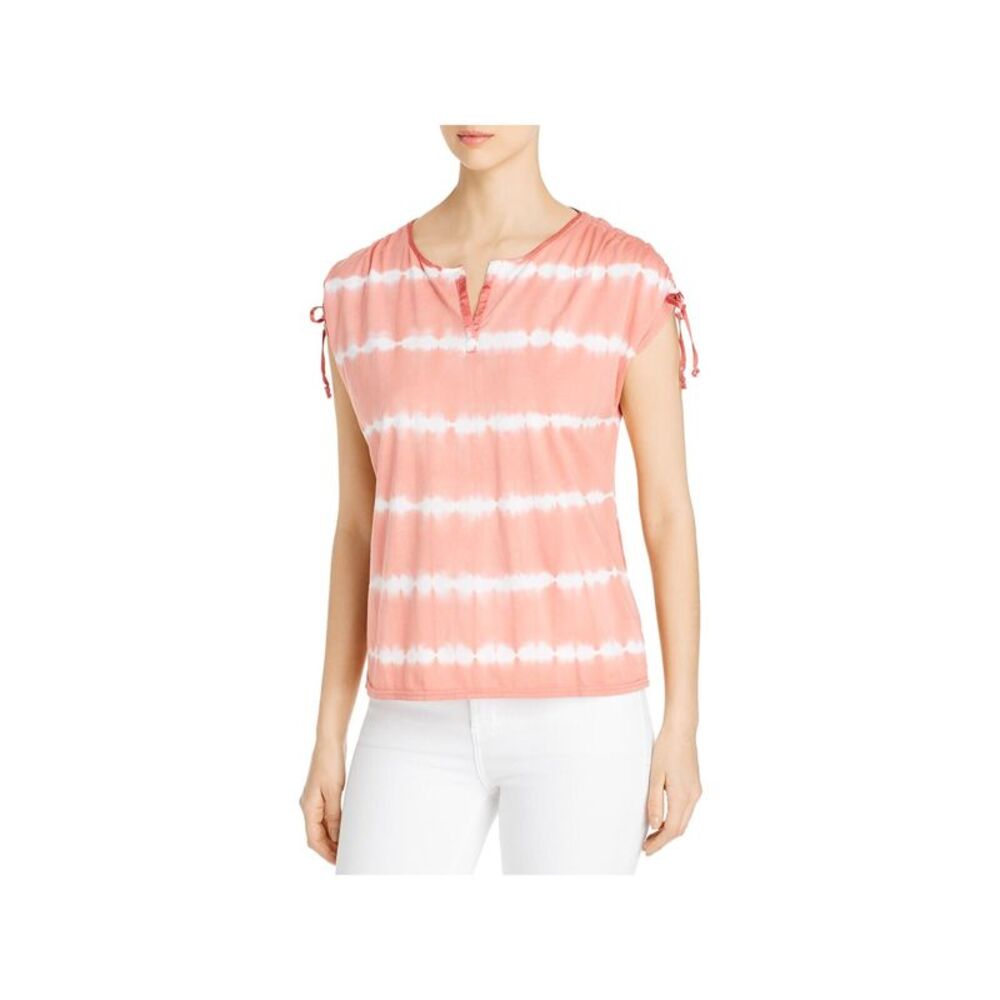 XCVI Womens T-Shirt Tie